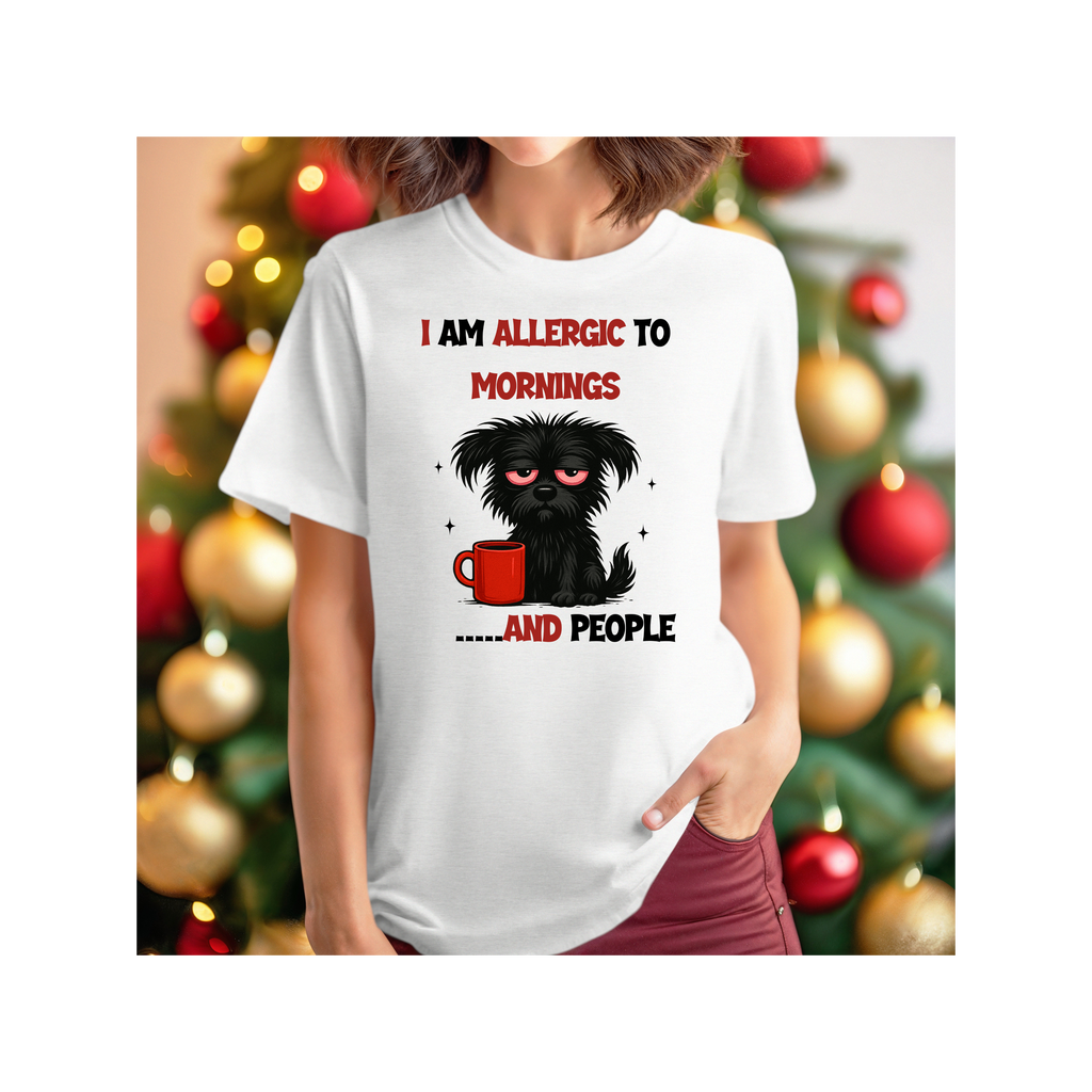 Funny Allergy Humor Unisex Softstyle T-Shirt - Cute Sarcastic Tee, Allergies Gift, Allergic Reaction Shirt, Hilarious Joke Top, Witty