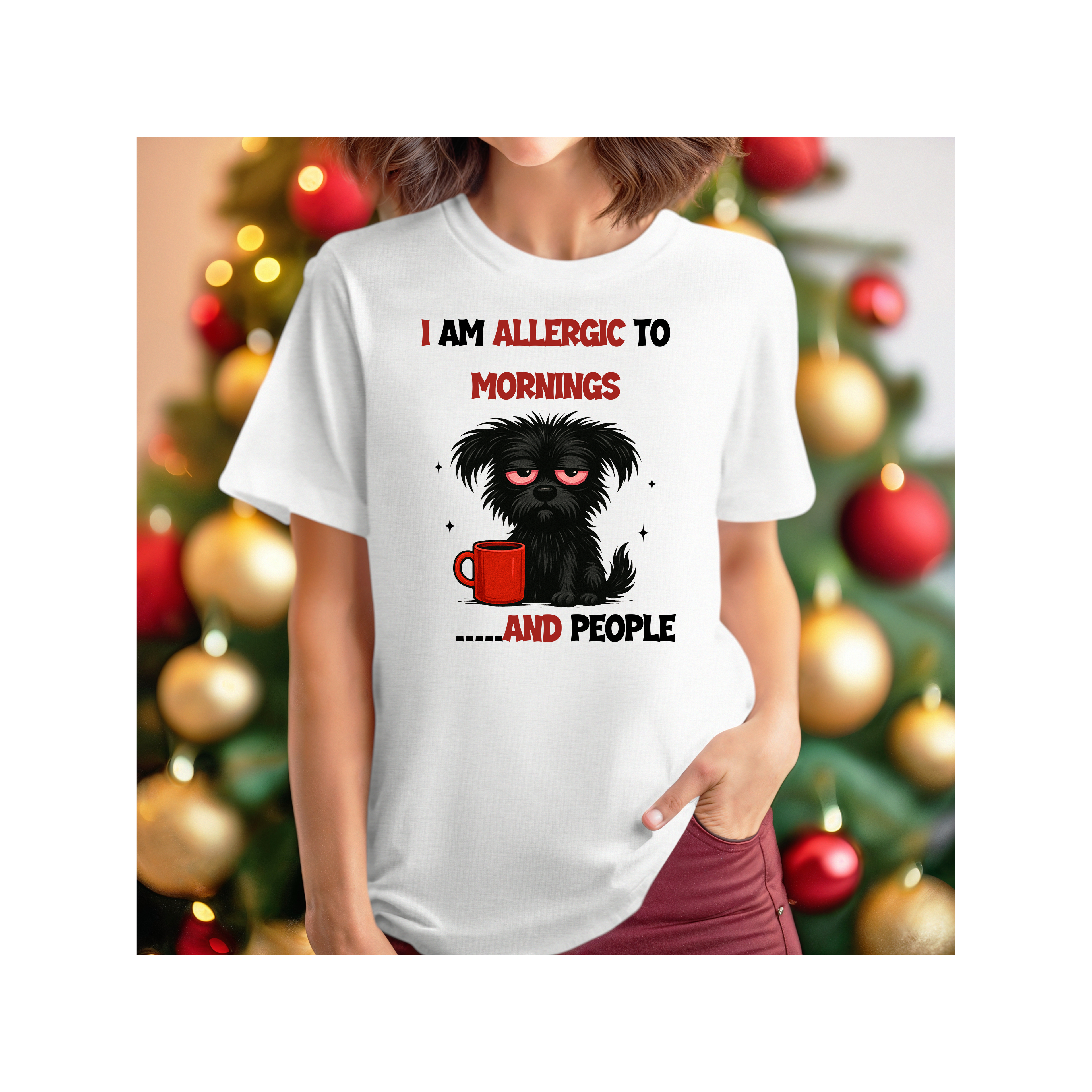 Funny Allergy Humor Unisex Softstyle T-Shirt - Cute Sarcastic Tee, Allergies Gift, Allergic Reaction Shirt, Hilarious Joke Top, Witty