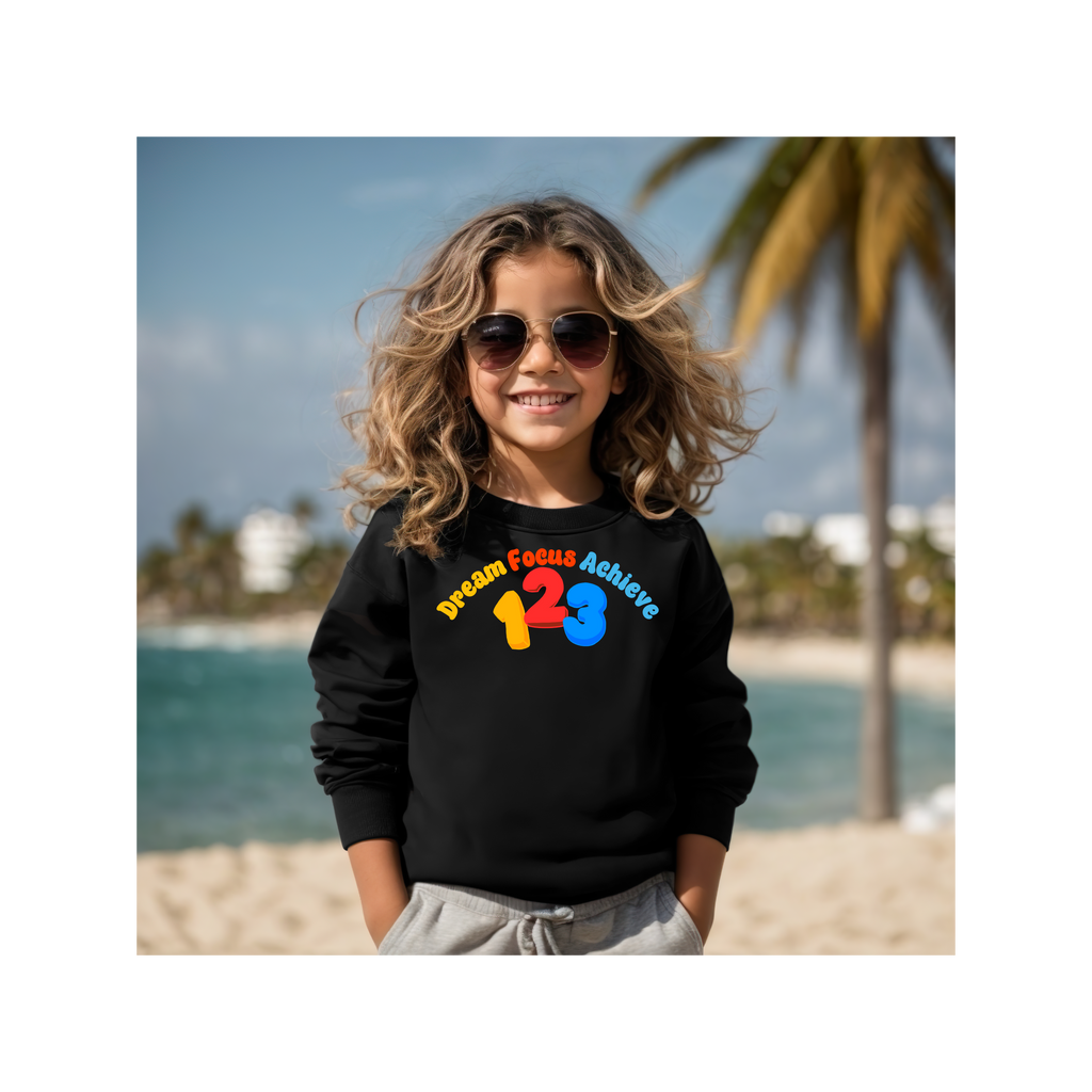 Kids/Youth Crewneck Sweatshirt - Back to school sweatshirt, teenager gift, inspirational, birthday gift, cozy sweatshirt, dreamer gift, cozy pullover, tween gift