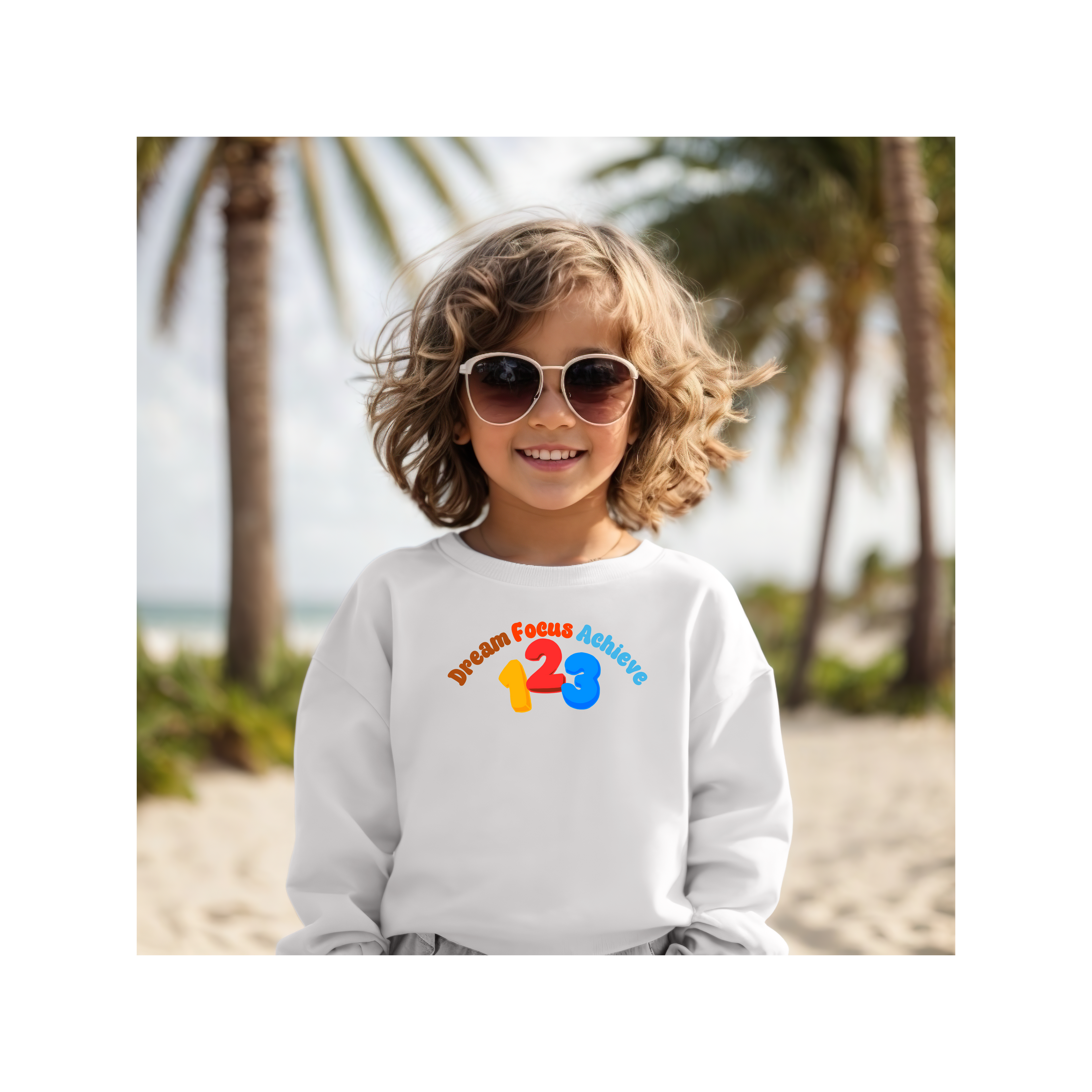 Kids/Youth Crewneck Sweatshirt - Back to school sweatshirt, teenager gift, inspirational, birthday gift, cozy sweatshirt, dreamer gift, cozy pullover, tween gift