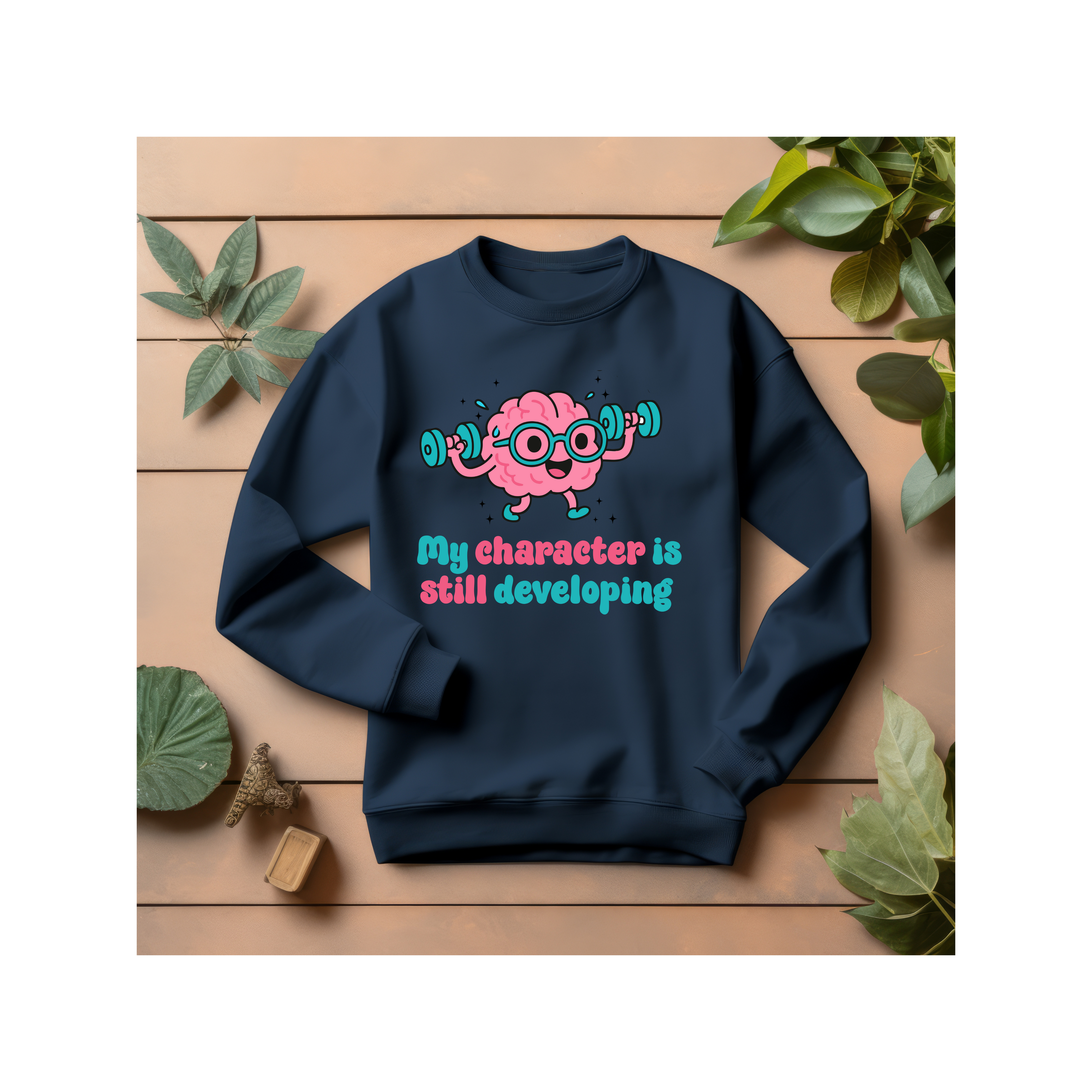 Playful Sweatshirt, Cute Sweatshirt, Fun Gift for Gamers, Motivational Gift, Personal Growth Apparel, Inspirational Gift, Self Improvement