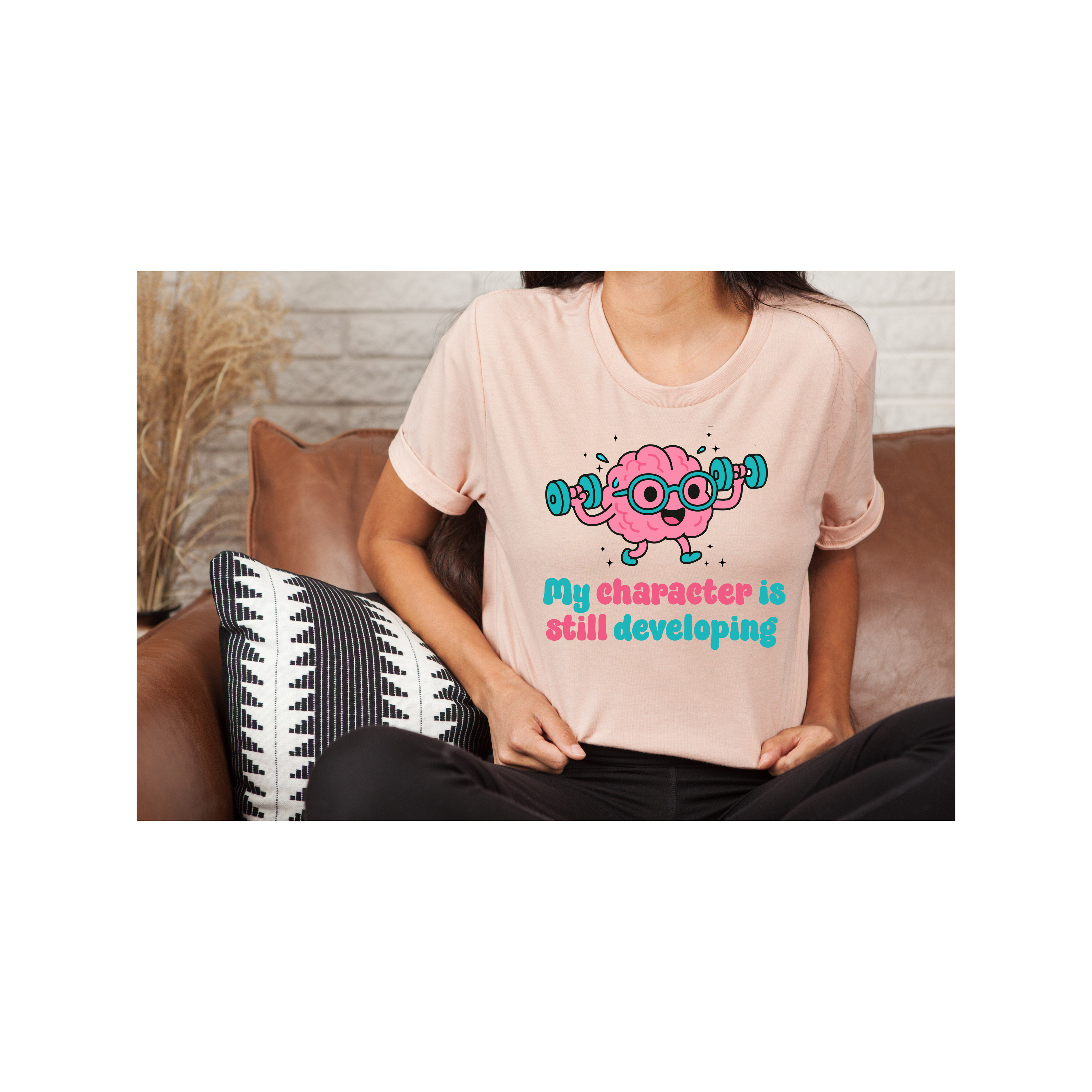 Personal Growth Tee, Inspirational Shirt, Motivational Clothing, Self Improvement Top, Growth Mindset Gift, Gift for Students