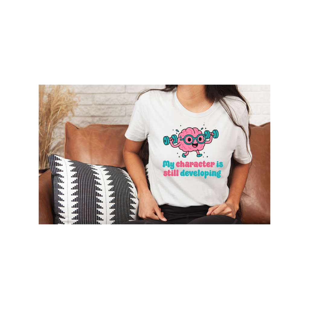 Personal Growth Tee, Inspirational Shirt, Motivational Clothing, Self Improvement Top, Growth Mindset Gift, Gift for Students