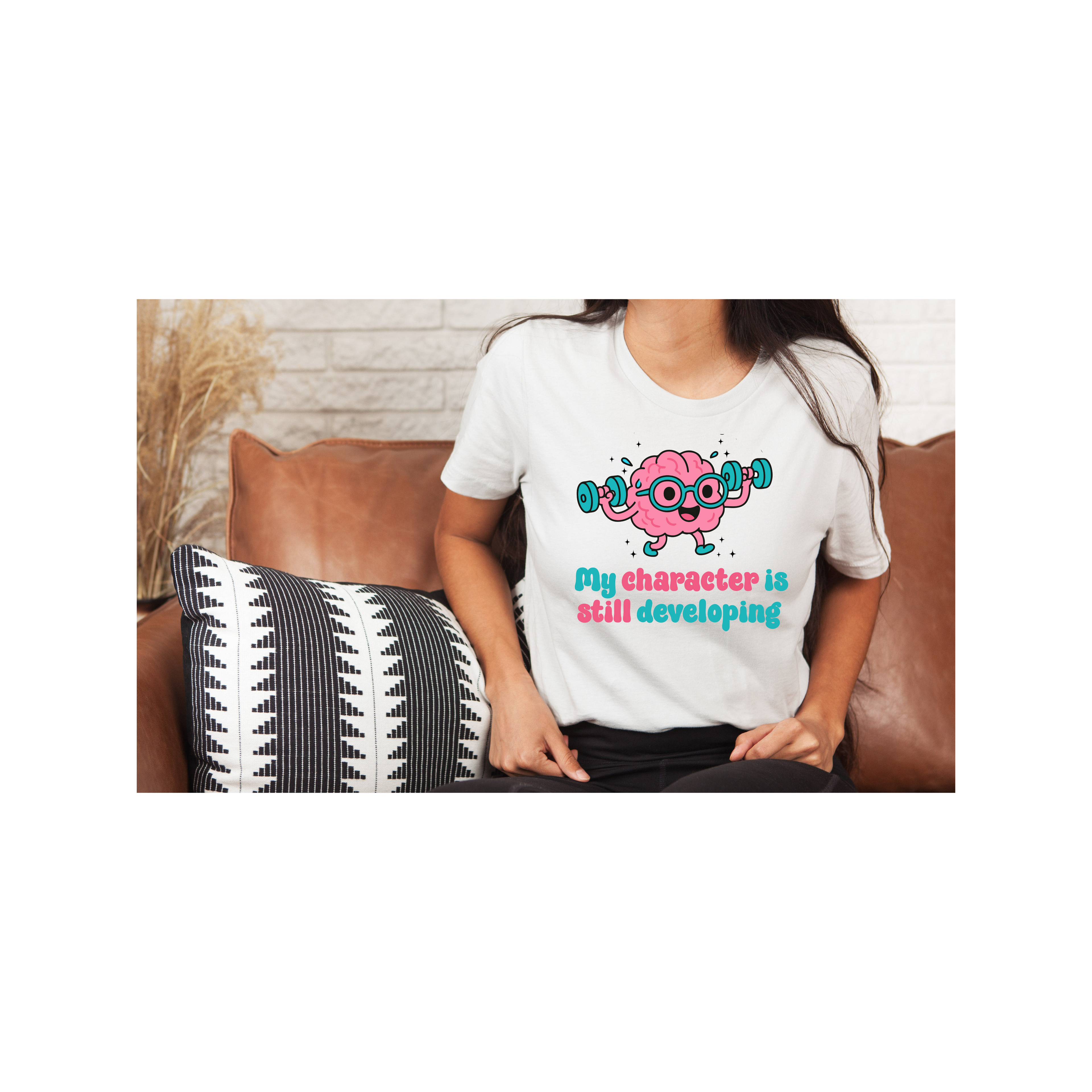 Personal Growth Tee, Inspirational Shirt, Motivational Clothing, Self Improvement Top, Growth Mindset Gift, Gift for Students