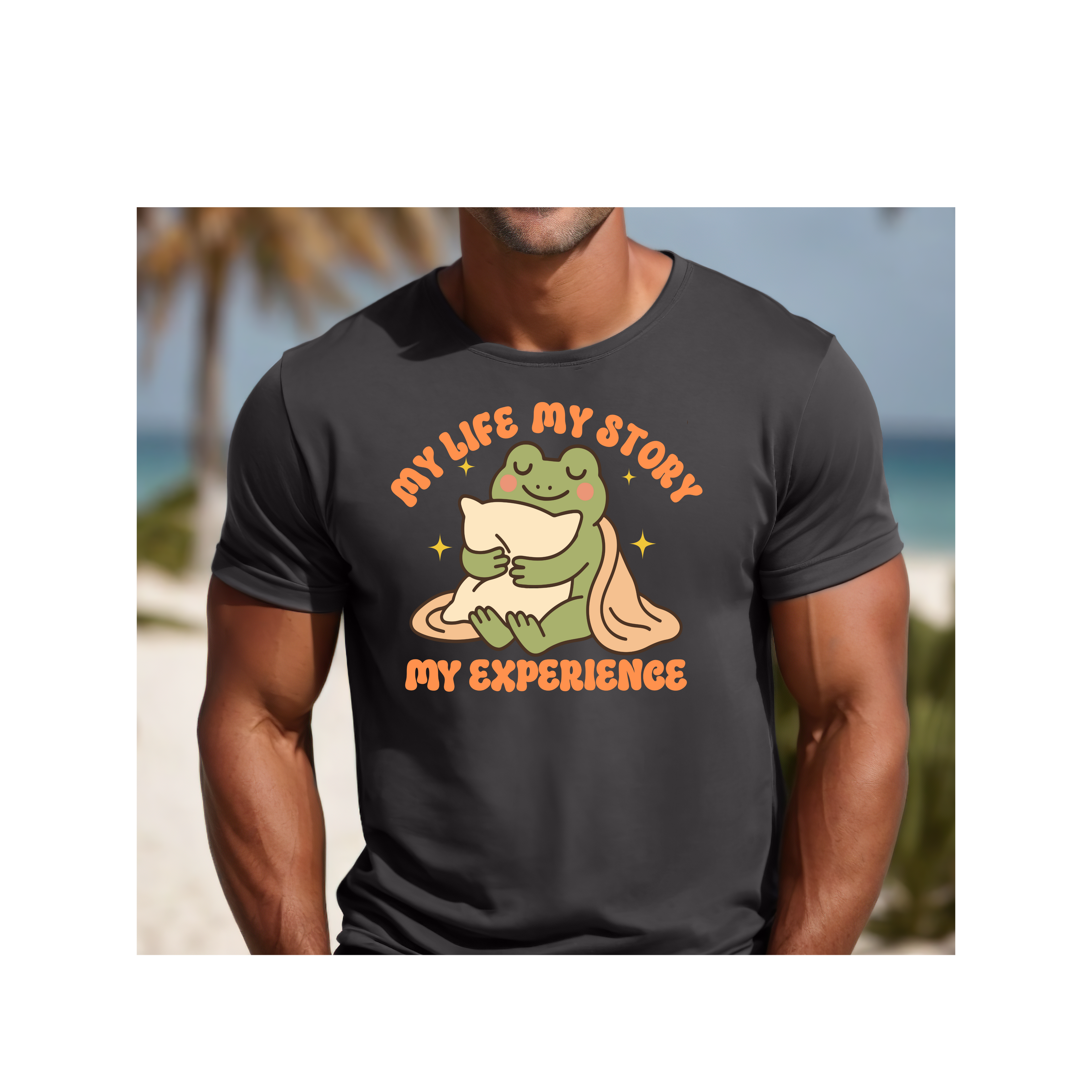 My Life, My Story My Experience Tee - Unisex T-shirt, Vintage Washed Shirt, Personalized Graphic Top, Custom Quote Apparel, Inspirational