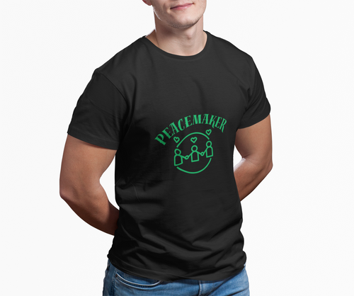Peacekeeper Unisex Tee, birthday, inspiration, motivation, peaceful vibes, harmony, meditation, casual wear
