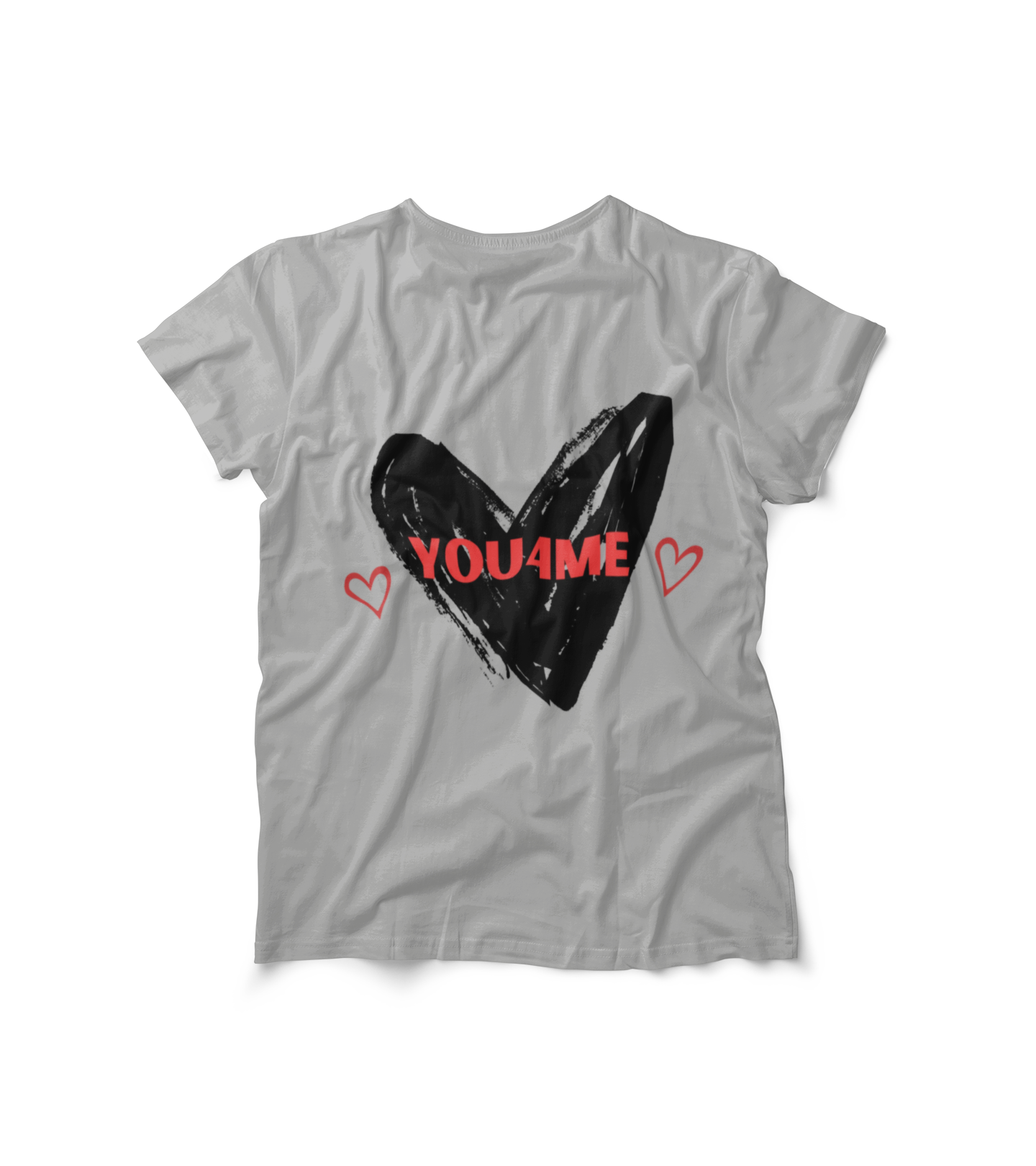 Heartfelt Unisex Cotton Crew Tee - Perfect for Everyday Wear, Gifts for Friends, Valentine's Day, Love, Casual Style