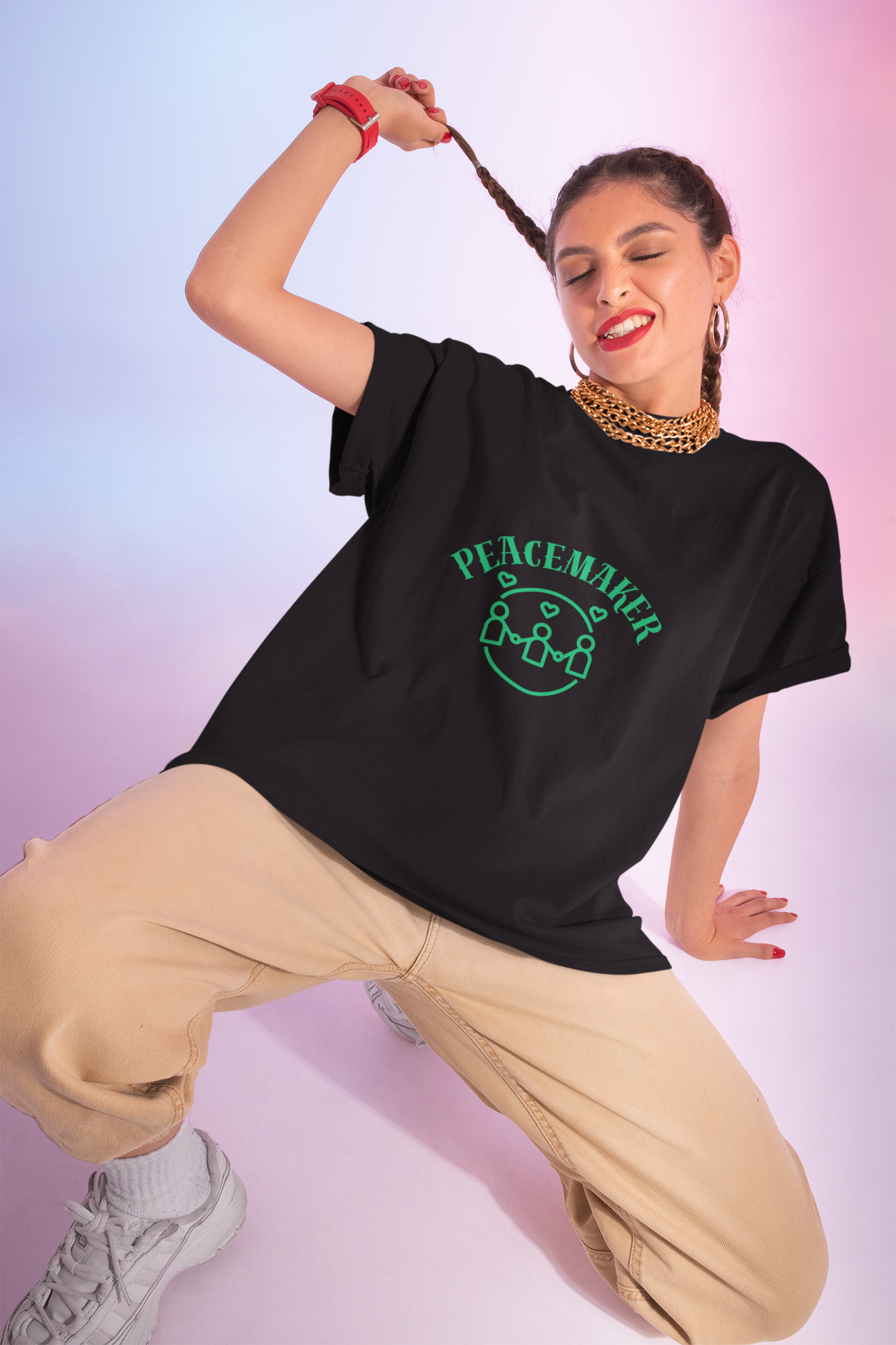 Peacekeeper Unisex Tee, birthday, inspiration, motivation, peaceful vibes, harmony, meditation, casual wear