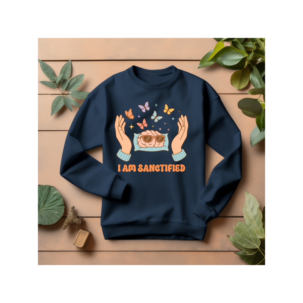 Unisex Crewneck Sweatshirt -  Birthday Gift, Cozy Gift for Mindfulness, Spirituality, Affirmation, Self-Care, Everyday Comfort, Motivational