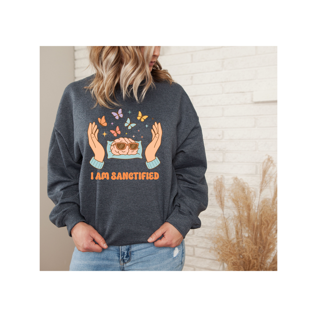 Unisex Crewneck Sweatshirt -  Birthday Gift, Cozy Gift for Mindfulness, Spirituality, Affirmation, Self-Care, Everyday Comfort, Motivational
