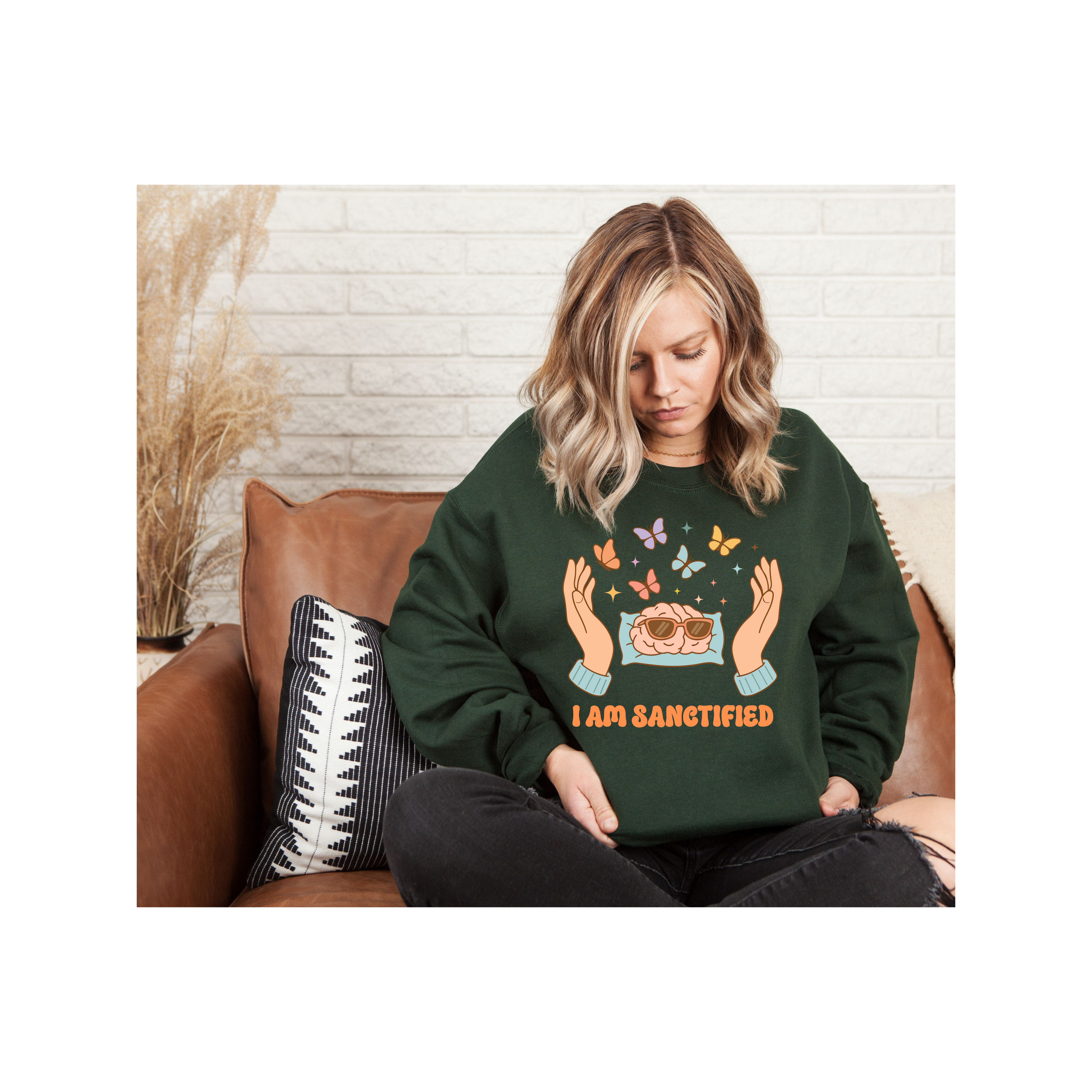 Unisex Crewneck Sweatshirt -  Birthday Gift, Cozy Gift for Mindfulness, Spirituality, Affirmation, Self-Care, Everyday Comfort, Motivational