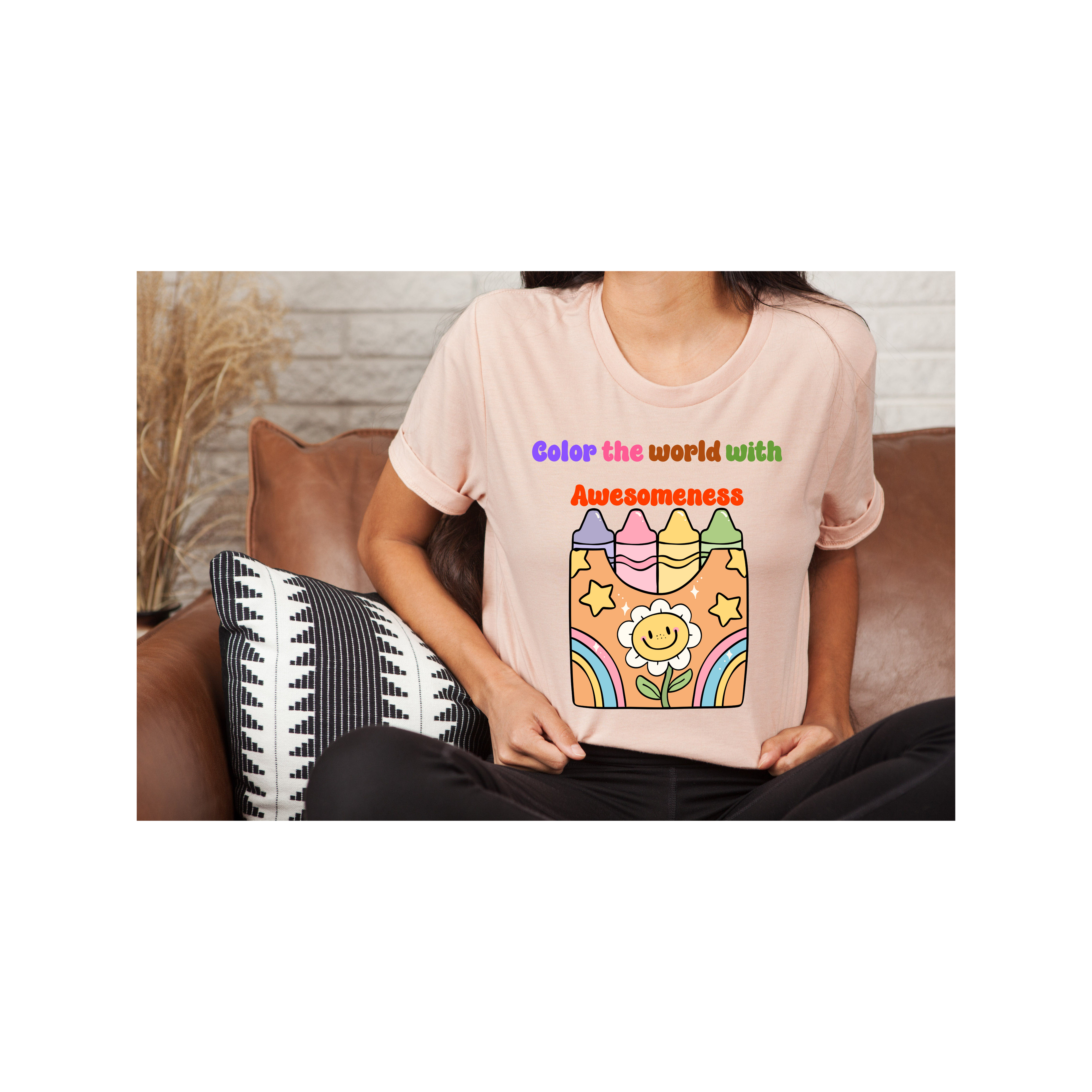 Colorful Inspirational Unisex T-Shirt: Tie-Dye Tee, Gift for Artists, Positive Vibes Shirt, Everyday Wear, Fun T shirt, Birthday gift