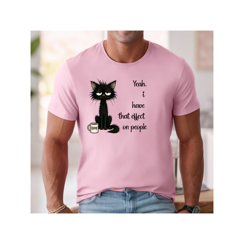 Unisex Tee: Whimsical Tee, Playful Tee for Cat Lovers, Funny Animal Theme Shirt, Unique Gift for Birthdays & Holidays, Cozy Everyday Wear,