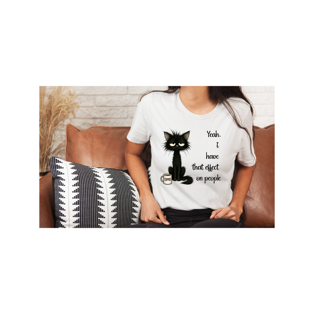 Unisex Tee: Whimsical Tee, Playful Tee for Cat Lovers, Funny Animal Theme Shirt, Unique Gift for Birthdays & Holidays, Cozy Everyday Wear,