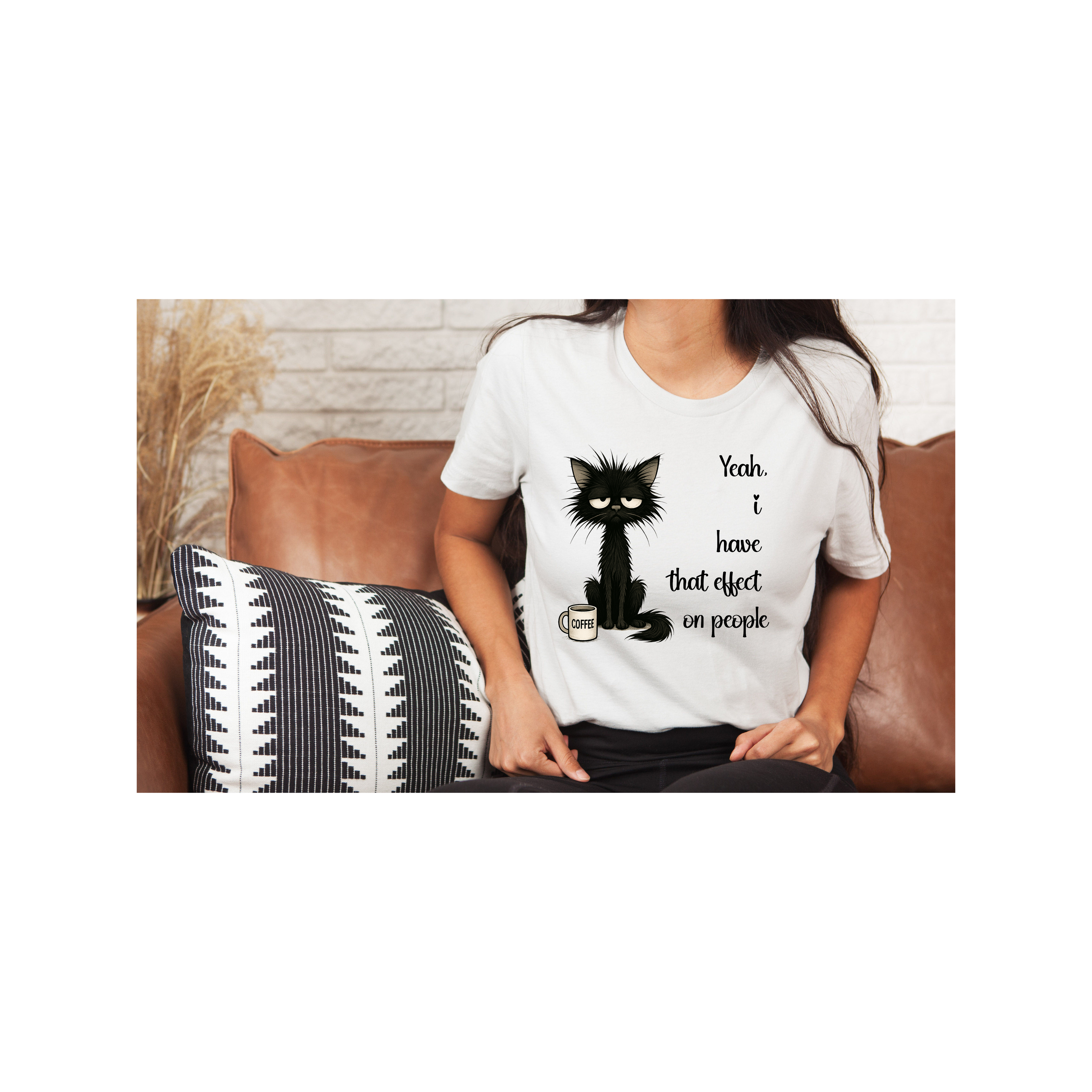 Unisex Tee: Whimsical Tee, Playful Tee for Cat Lovers, Funny Animal Theme Shirt, Unique Gift for Birthdays & Holidays, Cozy Everyday Wear,